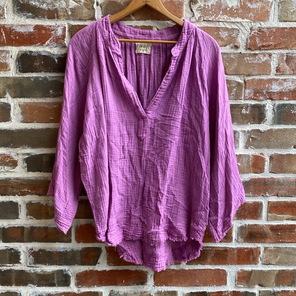 9seed Purple Marrakesh daishiki Top